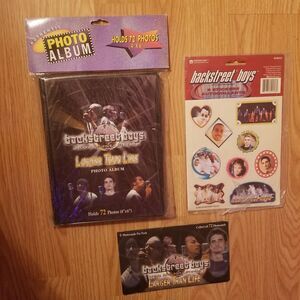 Vintage Backstreet Boys Stickers and Other Collectibles